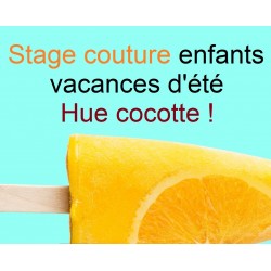 Stage 4 - couture enfant